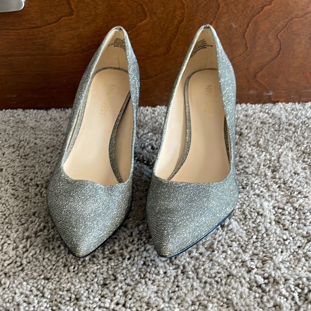Silver heels